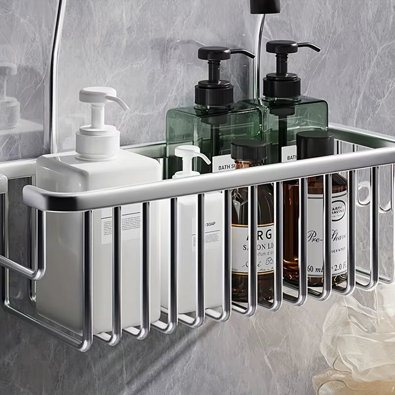 Hanging Shower Caddy – Bathroom Storage Rack and Basket for Organizing Toiletries and Accessories