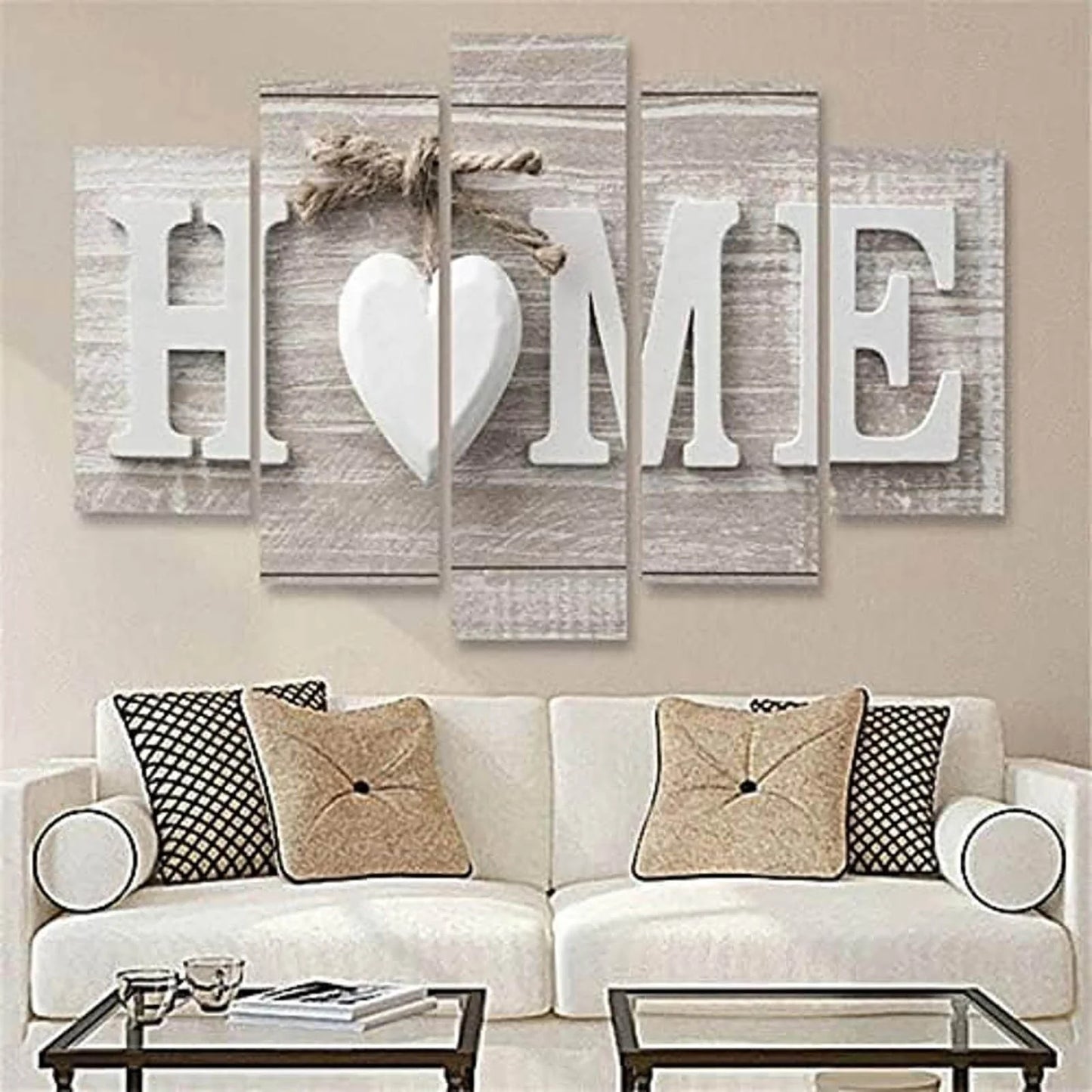 5-Piece Canvas Wall Art Set – Modern Home Decor for Living Room or Bedroom Wall Decorations