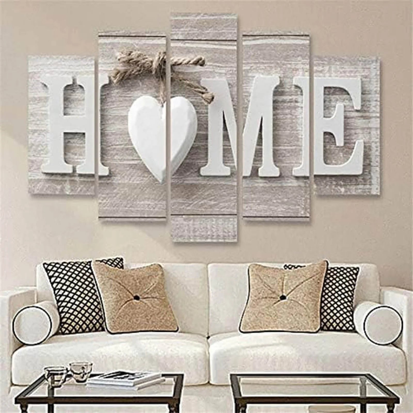 5-Piece Canvas Wall Art Set – Modern Home Decor for Living Room or Bedroom Wall Decorations