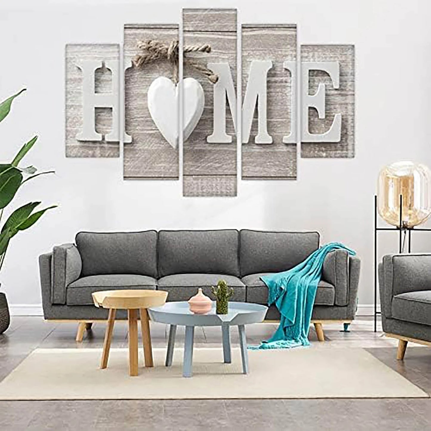 5-Piece Canvas Wall Art Set – Modern Home Decor for Living Room or Bedroom Wall Decorations